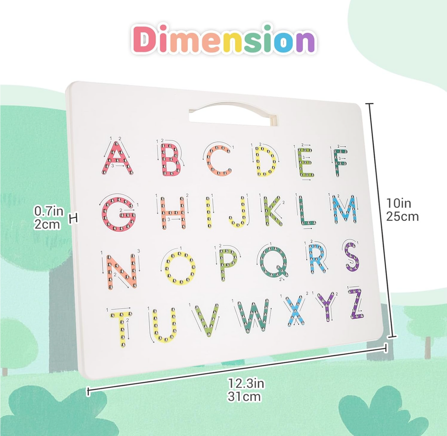 Alphabet Tracing Board